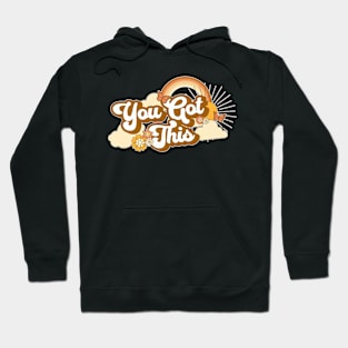 Groovy Motivational Testing Day Teacher Student You Got This Hoodie